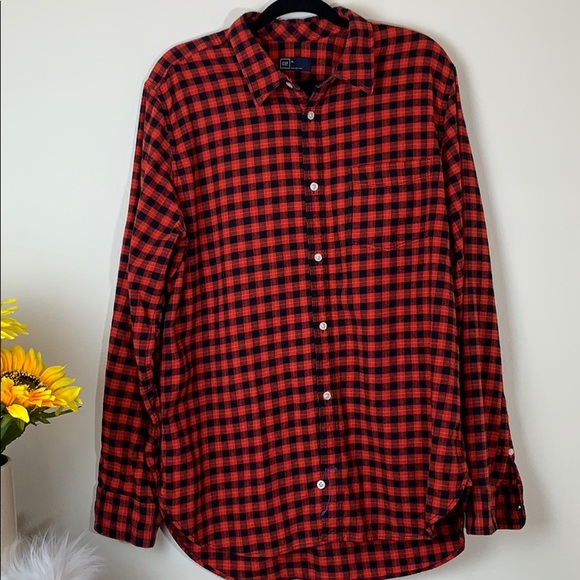 GAP Other - Gap Men’s Red Plaid Shirt